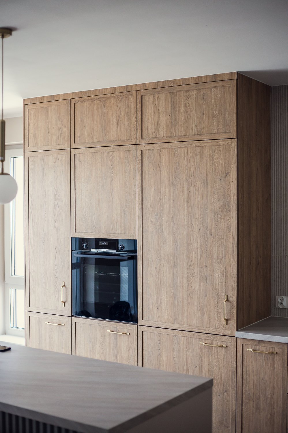 Kuchnia w stylu farmhouse z frontami ramiakowym 36mm - Grudziądz